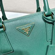 PRADA | Galleria Saffiano Green Leather Medium Bag 1BA863 - 28 x 19.5 x 12cm - 2