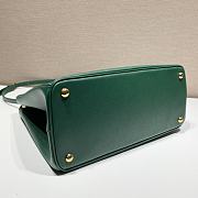 PRADA | Galleria Saffiano Green Leather Large Bag 1BA274 - 32 x 24 x 13.5cm - 5