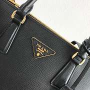 PRADA | Galleria Saffiano Black Leather Medium Bag 1BA863 - 28 x 19.5 x 12cm - 6