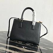 PRADA | Galleria Saffiano Black Leather Medium Bag 1BA863 - 28 x 19.5 x 12cm - 4