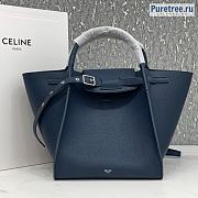 CELINE | Big Bag Blue Calfskin - 24 x 26 x 22cm - 1