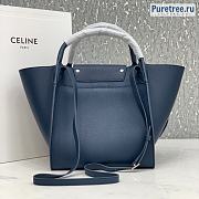 CELINE | Big Bag Blue Calfskin - 24 x 26 x 22cm - 3