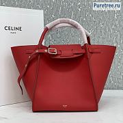 CELINE | Big Bag Red Calfskin - 24 x 26 x 22cm - 1
