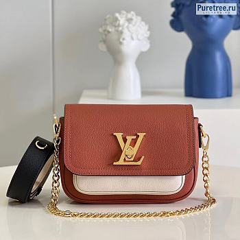 Louis Vuitton | Lockme Tender Brown Leather M58557 - 19 x 13 x 8cm