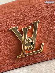 Louis Vuitton | Lockme Tender Brown Leather M58557 - 19 x 13 x 8cm - 2