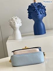 Louis Vuitton | Lockme Tender Blue Leather M58557 - 19 x 13 x 8cm - 2