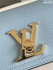 Louis Vuitton | Lockme Tender Blue Leather M58557 - 19 x 13 x 8cm - 6