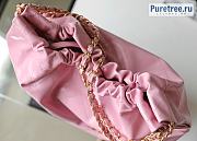 CHANEL | 22 Large Handbag Pink Shiny Calfskin & Gold Metal - 48 x 45 x 10cm - 4