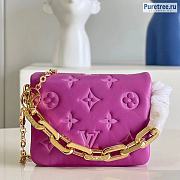 Louis Vuitton | Beltbag Coussin Purple Lambskin M81127 - 13 x 11 x 6cm - 1