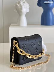 Louis Vuitton | Beltbag Coussin Black Lambskin M81125 - 13 x 11 x 6cm - 5