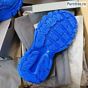 BALENCIAGA | Track Sandal In Blue - 3