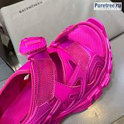BALENCIAGA | Track Sandal In Pink - 5