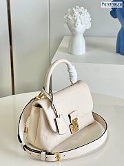 Louis Vuitton | Madeleine BB Creme Leather M46008 - 24 x 17 x 8.5cm - 4
