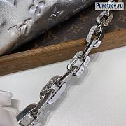 Louis Vuitton | Coussin PM Silver Lambskin M57913 - 26 x 20 x 12cm - 2