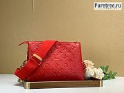 Louis Vuitton | Coussin PM Red Lambskin M57792 - 26 x 20 x 12cm - 5