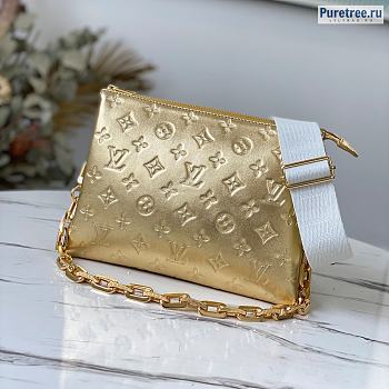 Louis Vuitton | Coussin PM Gold Lambskin M59278 - 26 x 20 x 12cm