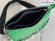 Louis Vuitton | Coussin MM Green Shiny Leather M57793 - 34 x 24 x 12cm - 3