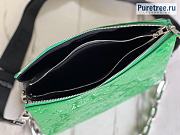 Louis Vuitton | Coussin PM Green Shiny Leather M57793 - 26 x 20 x 12cm - 5