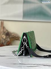 Louis Vuitton | Coussin PM Green Shiny Leather M57793 - 26 x 20 x 12cm - 3