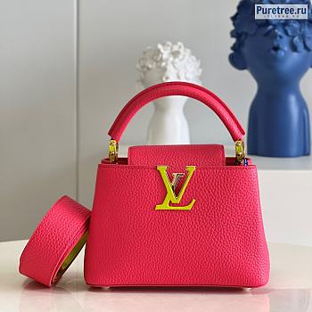 Louis Vuitton | Capucines Mini Taurillon Leather M59440 - 21 x 14 x 8cm