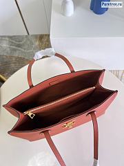 Louis Vuitton | Lockme Shopper Brown Grained Calfskin - 42 x 28 x 15cm - 6