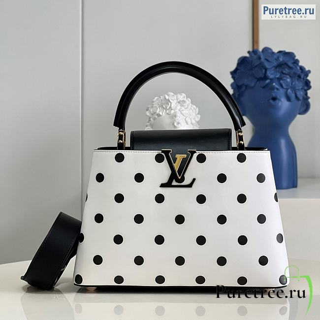 Louis Vuitton | Capucines MM Black Polka Dots M20373 - 31.5 x 20 x 11cm - 1