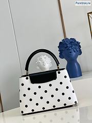 Louis Vuitton | Capucines MM Black Polka Dots M20373 - 31.5 x 20 x 11cm - 3