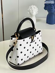 Louis Vuitton | Capucines MM Black Polka Dots M20373 - 31.5 x 20 x 11cm - 5