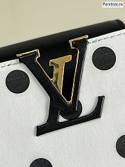Louis Vuitton | Capucines BB Black Polka Dots M20373 - 27 x 18 x 9cm - 6