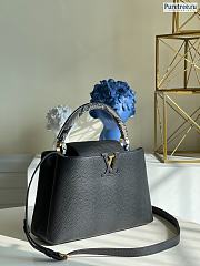Louis Vuitton | Capucines MM Taurillon Leather With Python Handle M92800 - 31 x 20 x 11cm - 3
