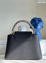 Louis Vuitton | Capucines MM Taurillon Leather With Python Handle M92800 - 31 x 20 x 11cm - 4