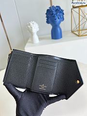 Louis Vuitton | Victorine Wallet Black/Pink M81285 - 12 x 9.5 x 1.5cm - 4