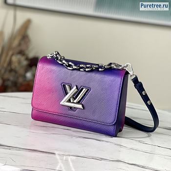 Louis Vuitton | Twist MM Epi Leather Gradient Blue M59896 - 23 x 17 x 9.5cm