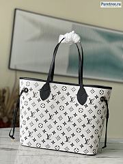 Louis Vuitton | Neverfull MM Tote Bag Black/White M46103 - 31 x 28 x 14cm - 2