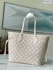 Louis Vuitton | Neverfull MM Tote Bag Green/Beige M46102 - 31 x 28 x 14cm - 5