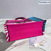 DIOR | Large Dior Book Tote Pink D-Jungle Pop - 41.5cm - 2
