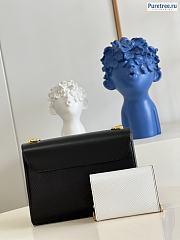 Louis Vuitton | Twist MM Epi Leather Black/White M55683 - 23 x 17 x 9.5cm - 5