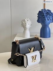 Louis Vuitton | Twist MM Epi Leather Black/White M55683 - 23 x 17 x 9.5cm - 3
