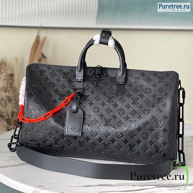 Louis Vuitton | Keepall Bandoulière 50 Taurillon Leather M44470 - 50 x 29 x 23cm - 1