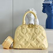 Louis Vuitton | Alma BB Bubblegram Leather Yellow M59821 - 24.5 x 18 x 12cm - 1