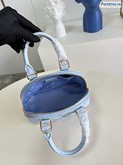Louis Vuitton | Alma BB Bubblegram Leather Blue M59822 - 24.5 x 18 x 12cm - 2