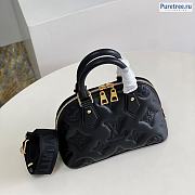 Louis Vuitton | Alma BB Bubblegram Leather Black M59793 - 24.5 x 18 x 12cm - 3