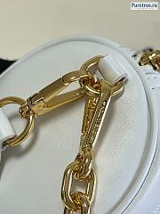 Louis Vuitton | Papillon BB Bubblegram Leather White M59827 - 20 x 10 x 10cm - 2