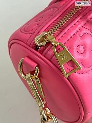 Louis Vuitton | Papillon BB Bubblegram Leather Pink M59826 - 20 x 10 x 10cm - 3