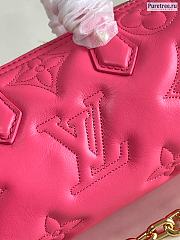 Louis Vuitton | Papillon BB Bubblegram Leather Pink M59826 - 20 x 10 x 10cm - 2