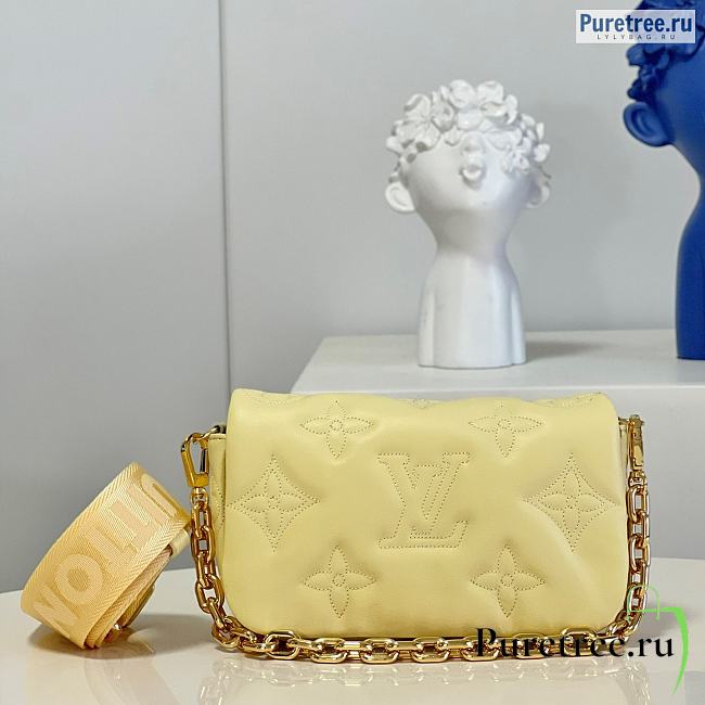 Louis Vuitton | Wallet On Strap Bubblegram Yellow M81400 - 20 x 12 x 6cm - 1