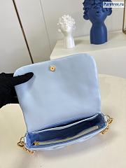 Louis Vuitton | Wallet On Strap Bubblegram Blue M81399 - 20 x 12 x 6cm - 5