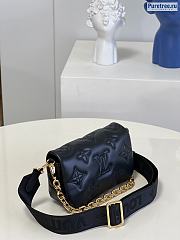 Louis Vuitton | Wallet On Strap Bubblegram Black M81398 - 20 x 12 x 6cm - 5