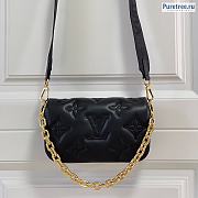 Louis Vuitton | Wallet On Strap Bubblegram Black M81398 - 20 x 12 x 6cm - 4