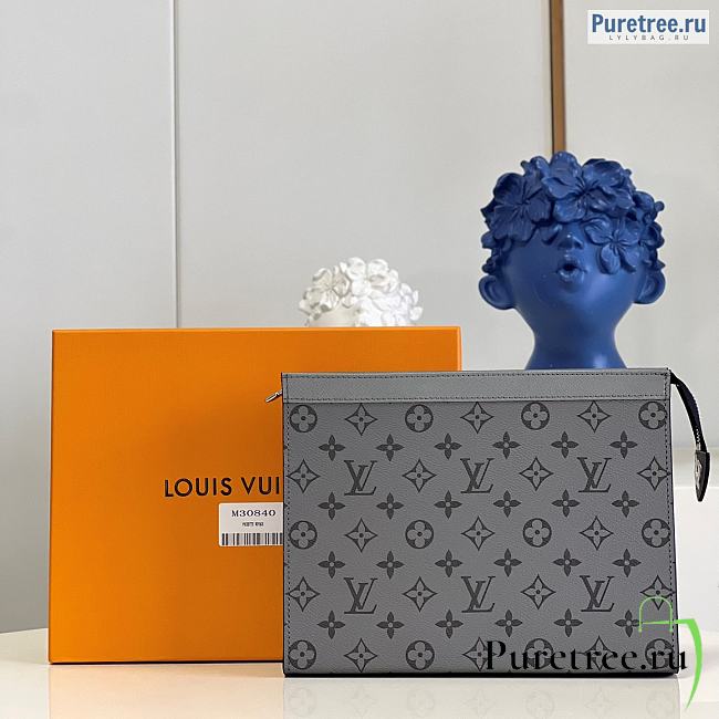 Louis Vuitton | Pochette Voyage MM Gray M30840 - 27 x 21 x 6cm - 1